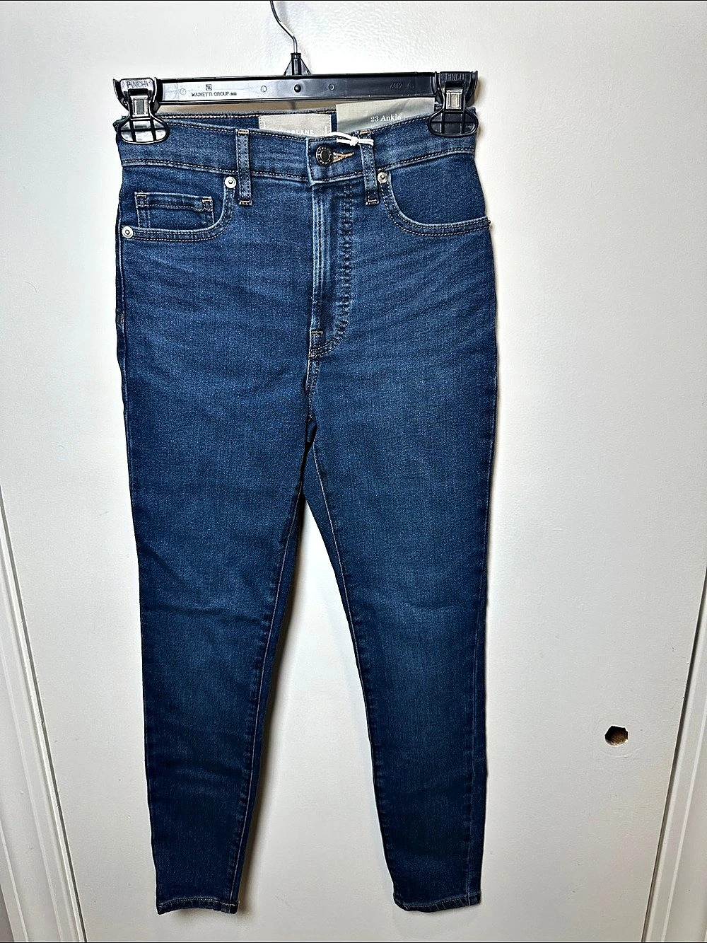 Everlane 23 Ankle High Rise Skinny Jean Skinny Jeans in Blue Waist 28 NWT (56)